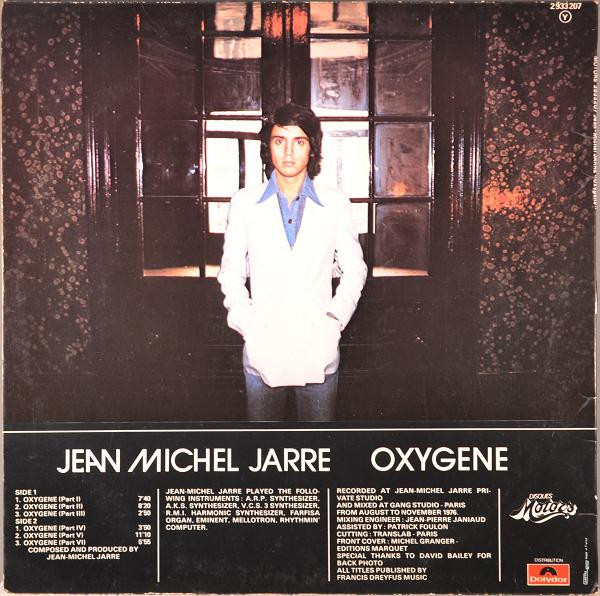 Jean-Michel Jarre - Oxygène | Les Disques Motors (2933 207) - 2 Jean-Michel Jarre - Oxygène | Les Disques Motors (2933 207) - 2
