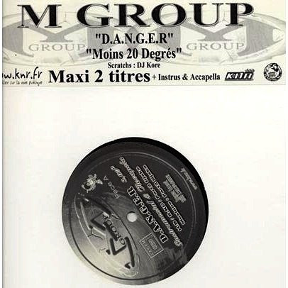 M'Group - D.A.N.G.E.R / Moins 20 Degrés | Kool & Radikal (KRLP003)