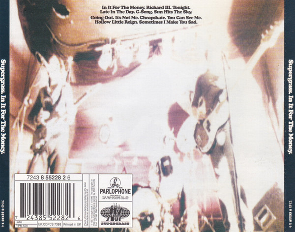 Supergrass - In It For The Money | Parlophone (7243 8 55228 2 6) - 2