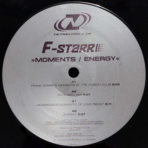 F-Starr - Moments / Energy | Netrecord-Z (NZ 018) - 4