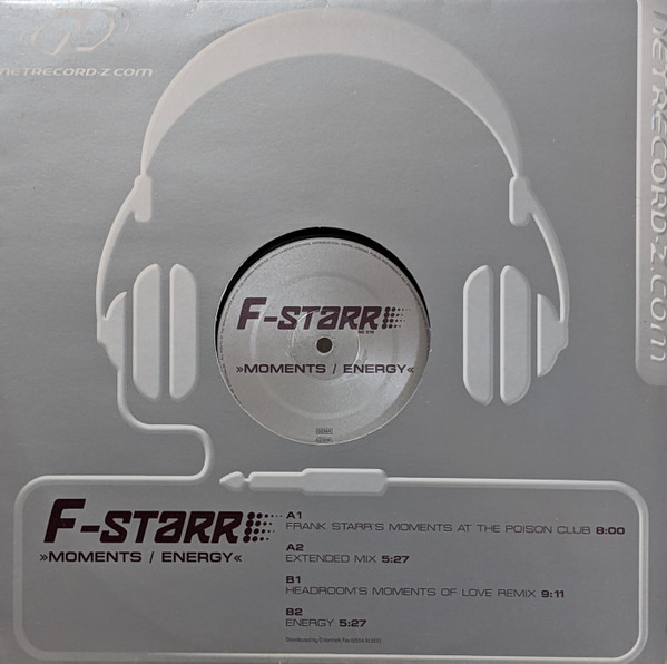 F-Starr - Moments / Energy | Netrecord-Z (NZ 018) - main