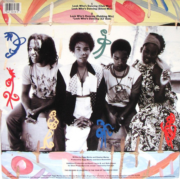 Ziggy Marley And The Melody Makers - Look Who's Dancing | Virgin (0-96538) - 3 Ziggy Marley And The Melody Makers - Look Who's Dancing | Virgin (0-96538) - 3