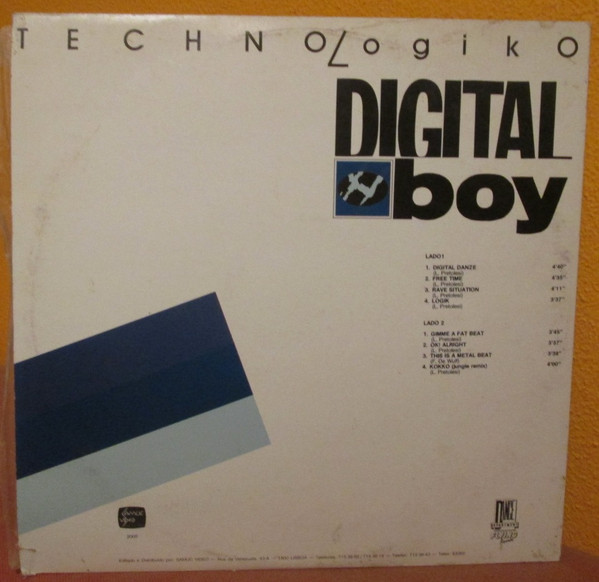 Digital Boy - Technologiko | Flying Records (2005) - 2 Digital Boy - Technologiko | Flying Records (2005) - 2