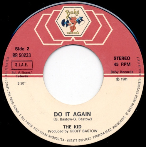 K.I.D. - Don't Stop | Baby Records (BR 50233) - 4