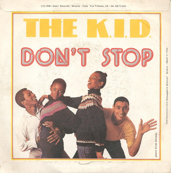 K.I.D. - Don't Stop | Baby Records (BR 50233) - 2