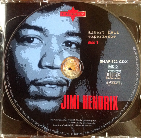 Jimi Hendrix - Albert Hall Experience | Charly Records (SNAF 822 CDX) - 4