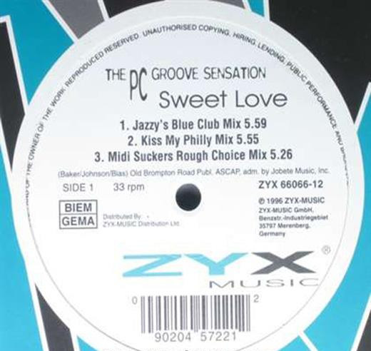 PC Groove Sensation - Sweet Love | ZYX Music (ZYX 66066-12)