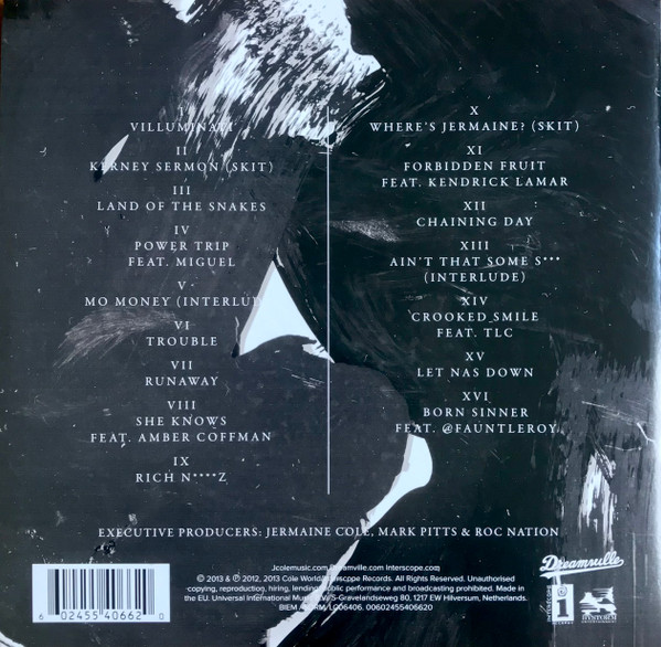 J. Cole - Born Sinner | Dreamville (00602455406620) - main