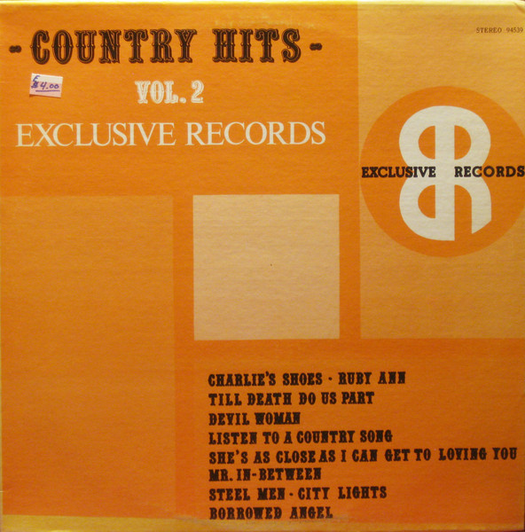 Various - Country Hits Vol. 2 | Exclusive Records (94539) - main Various - Country Hits Vol. 2 | Exclusive Records (94539) - main
