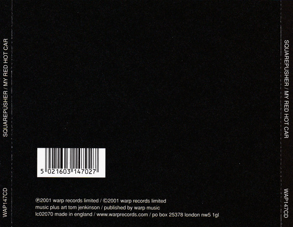 Squarepusher - My Red Hot Car | Warp Records (WAP147CD) - 2