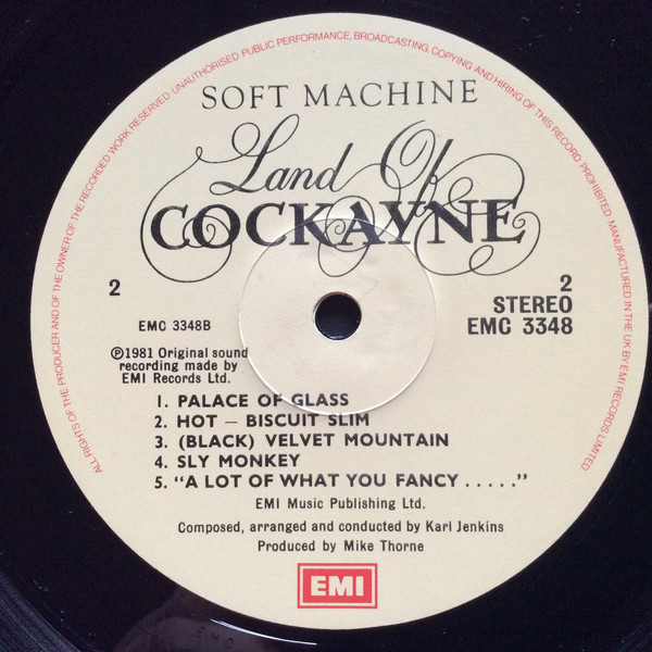 Soft Machine - Land Of Cockayne | EMI (EMC 3348) - 4