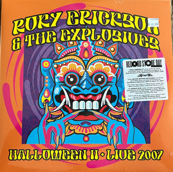 Roky Erickson & The Explosives - Halloween II - Live 2007 | Freddie Steady Sound Recordings (MVD7945LP) - 2