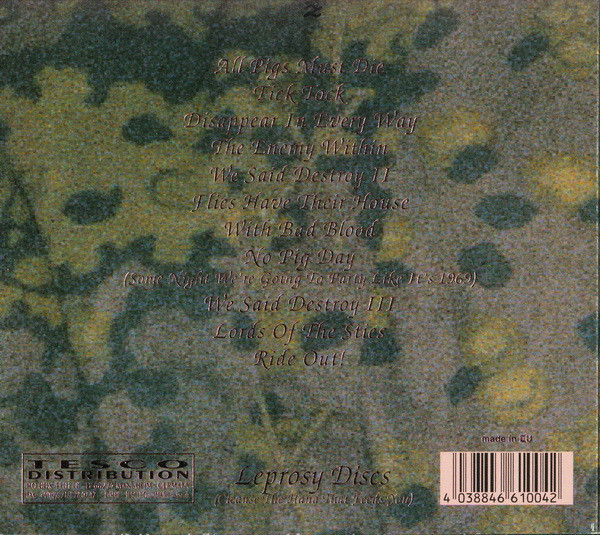 Death In June - All Pigs Must Die | Leprosy Discs (LEPER CD4) - 2