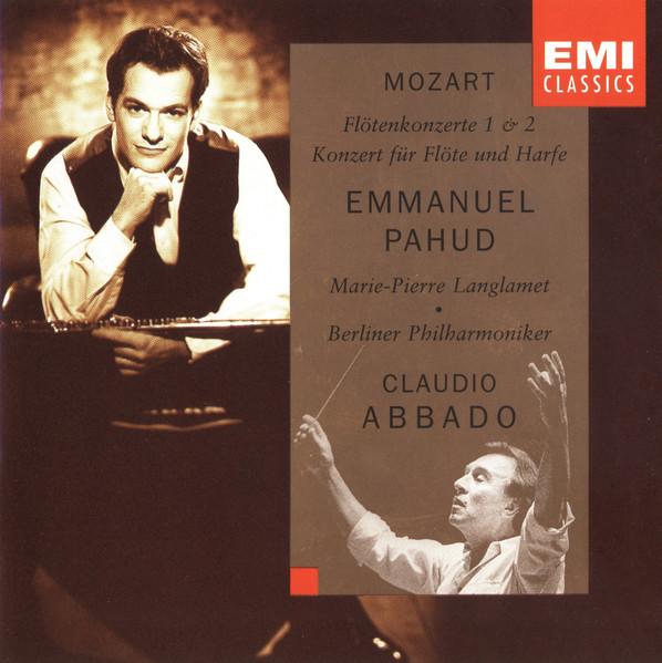 Wolfgang Amadeus Mozart - Emmanuel Pahud , Marie-Pierre Langlamet - Claudio Abbado , Berliner Philharmoniker - Flötenkonzerte 1 & 2 - Konzert Für Flöte Und Harfe | EMI Classics (5 56365 2) Wolfgang Amadeus Mozart - Emmanuel Pahud , Marie-Pierre Langlamet - Claudio Abbado , Berliner Philharmoniker - Flötenkonzerte 1 & 2 - Konzert Für Flöte Und Harfe | EMI Classics (5 56365 2)