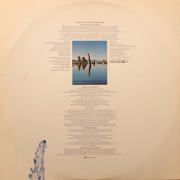 Pink Floyd - Wish You Were Here | Harvest (2 C 068-96918) - 4 Pink Floyd - Wish You Were Here | Harvest (2 C 068-96918) - 4