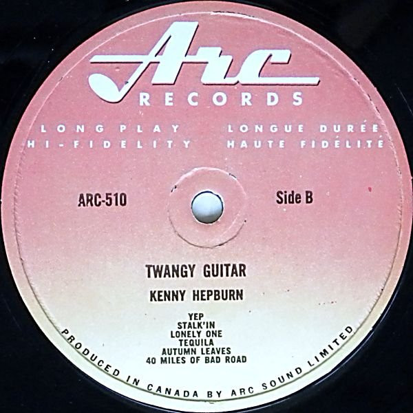 Kenny Hepburn - Twangy Guitar With Kenny Hepburn | Arc Records (ARC 510) - 4 Kenny Hepburn - Twangy Guitar With Kenny Hepburn | Arc Records (ARC 510) - 4