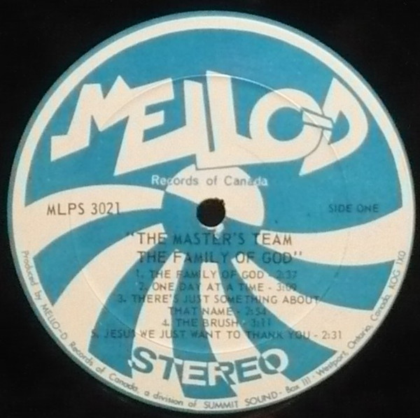 The Master's Team - The Family Of God | Mello-D (MLPS 3021) - 3