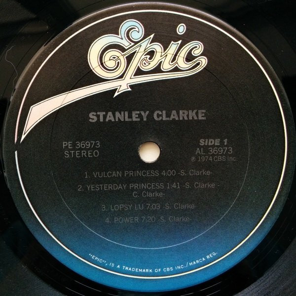 Stanley Clarke - Stanley Clarke | Epic (PE 36973) - 3 Stanley Clarke - Stanley Clarke | Epic (PE 36973) - 3