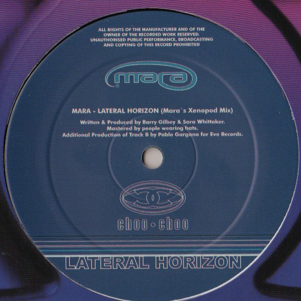 Mara - Lateral Horizon | Choo Choo Records (CHCH10) - 2 Mara - Lateral Horizon | Choo Choo Records (CHCH10) - 2
