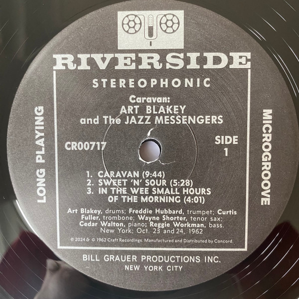 Art Blakey & The Jazz Messengers - Caravan | Craft Recordings (CR00717) - 4