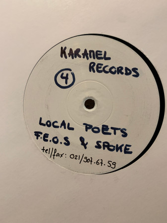 Pascal F.E.O.S. & DJ Spoke - Local Poets | Karamel Records (K 004) - main Pascal F.E.O.S. & DJ Spoke - Local Poets | Karamel Records (K 004) - main