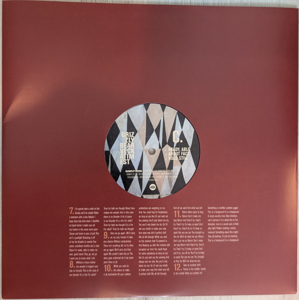Grizzly Bear - Veckatimest | Warp Records (WARPLP182RM) - 4 Grizzly Bear - Veckatimest | Warp Records (WARPLP182RM) - 4