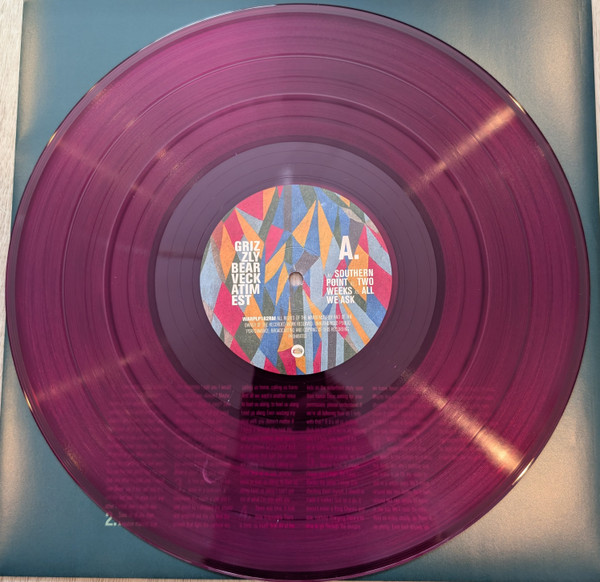 Grizzly Bear - Veckatimest | Warp Records (WARPLP182RM) - 3 Grizzly Bear - Veckatimest | Warp Records (WARPLP182RM) - 3
