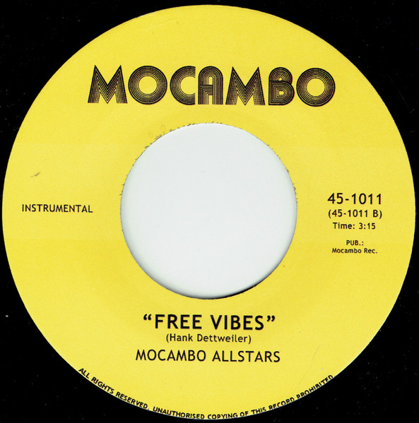 Jay Glover, Gary Crockett & Dominic Glover / Mocambo Allstars - Listen Up / Free Vibes | Mocambo (45-1011) - 2 Jay Glover, Gary Crockett & Dominic Glover / Mocambo Allstars - Listen Up / Free Vibes | Mocambo (45-1011) - 2
