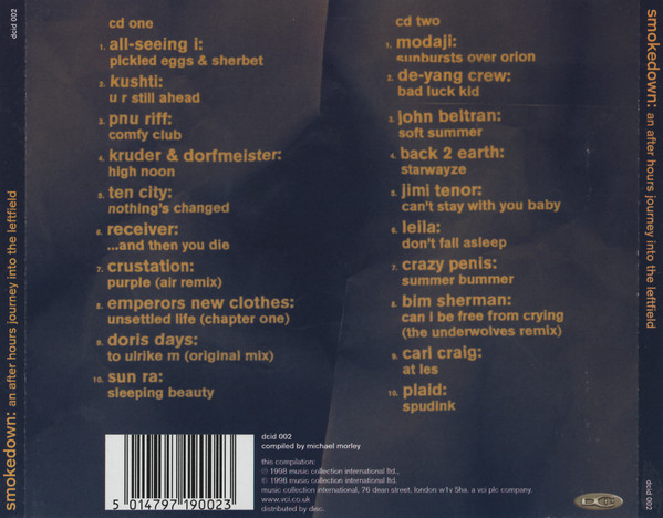 Various - Smokedown: An After Hours Journey Into The Leftfield | DCI (dcid 002) - 2