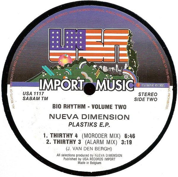 Nueva Dimension - Plastiks E.P. | USA Import Music (USA 1117) - 4 Nueva Dimension - Plastiks E.P. | USA Import Music (USA 1117) - 4