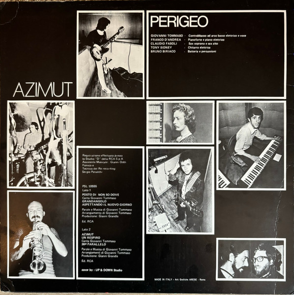 Perigeo - Azimut | RCA Italiana (PSL 10555) - 2 Perigeo - Azimut | RCA Italiana (PSL 10555) - 2