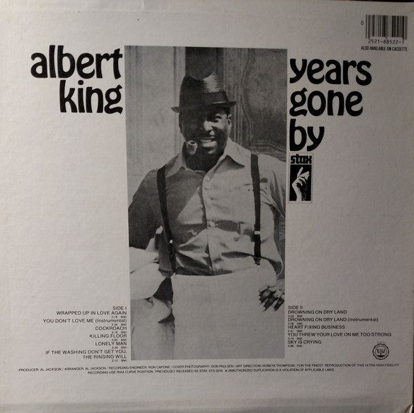 Albert King - Years Gone By | Stax (MPS-8522) - 2 Albert King - Years Gone By | Stax (MPS-8522) - 2