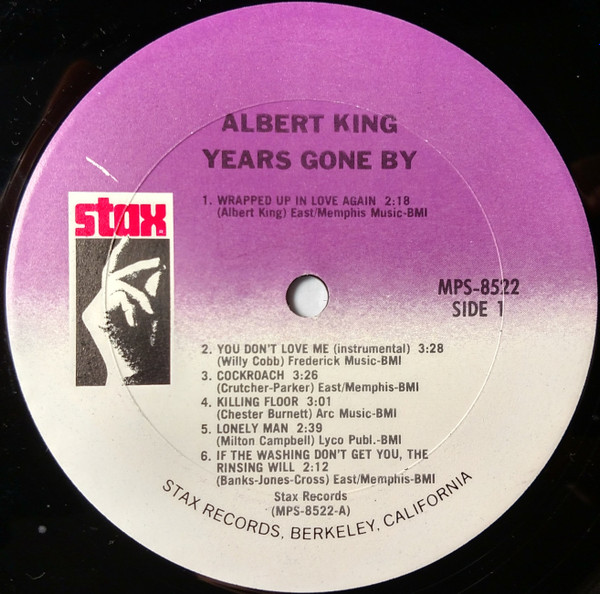 Albert King - Years Gone By | Stax (MPS-8522) - 3 Albert King - Years Gone By | Stax (MPS-8522) - 3