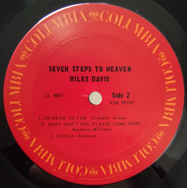 Miles Davis - Seven Steps To Heaven | Columbia (CS 8851) - 4 Miles Davis - Seven Steps To Heaven | Columbia (CS 8851) - 4
