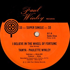 Tanya Winley - Paulette Winley / Cymande - I Believe In The Wheel Of Fortune / Bra | Paul Winley Records (611) - main Tanya Winley - Paulette Winley / Cymande - I Believe In The Wheel Of Fortune / Bra | Paul Winley Records (611) - main