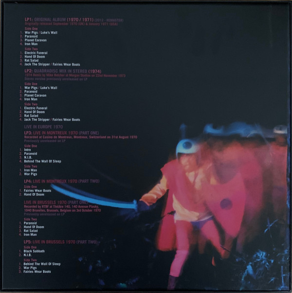 Black Sabbath - Paranoid Super Deluxe | BMG (BMGCAT401BOX) - 2