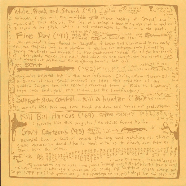 Propagandhi - Where Quality Is Job #1 | Recess Records (Recess #14) - 3 Propagandhi - Where Quality Is Job #1 | Recess Records (Recess #14) - 3