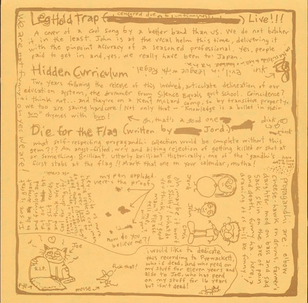 Propagandhi - Where Quality Is Job #1 | Recess Records (Recess #14) - 4 Propagandhi - Where Quality Is Job #1 | Recess Records (Recess #14) - 4