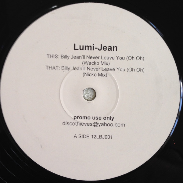 Disco Thieves - Lumi-Jean | Not On Label (12LBJ001) - main Disco Thieves - Lumi-Jean | Not On Label (12LBJ001) - main