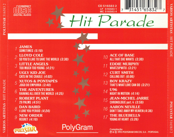 Various - Hit Parade 1993 | Polystar (5165832) - 2