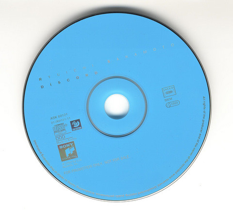 Ryuichi Sakamoto - Discord | Sony Classical (ASK 60121) - 3