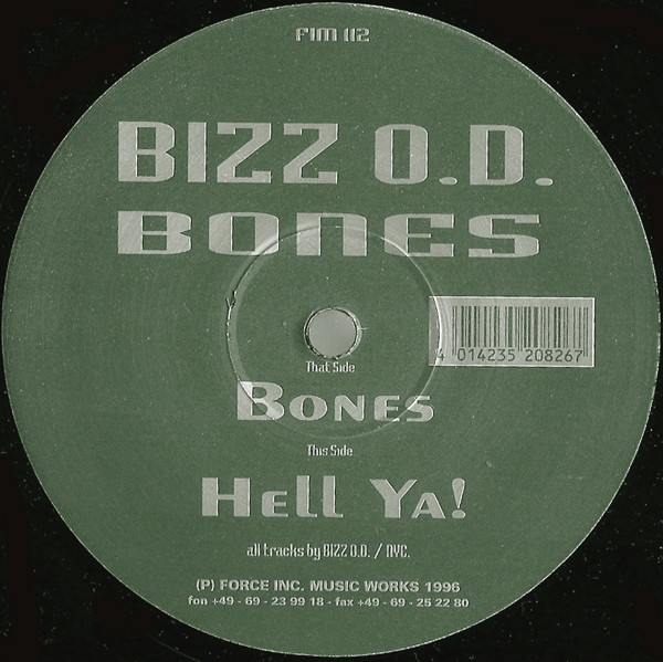 Bizz O.D. - Bones | Force Inc. Music Works (FIM 112)