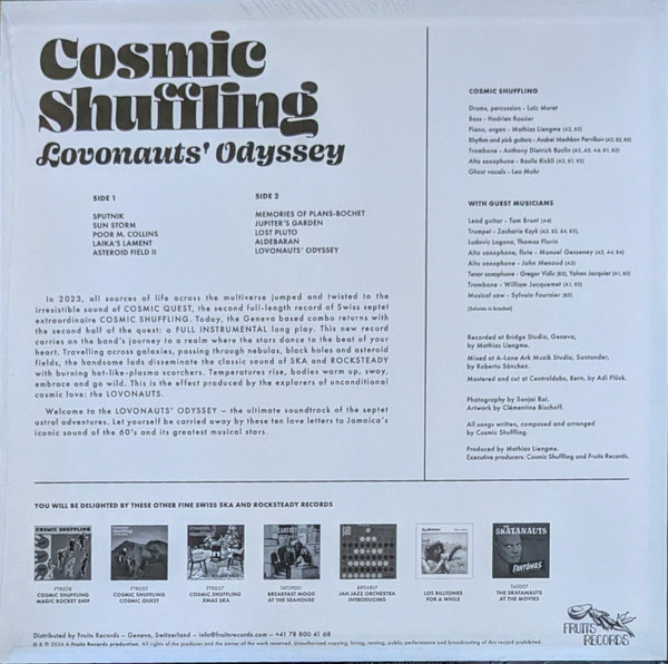 Cosmic Shuffling - Lovonauts' Odyssey | Fruits Records (FTR064) - 3