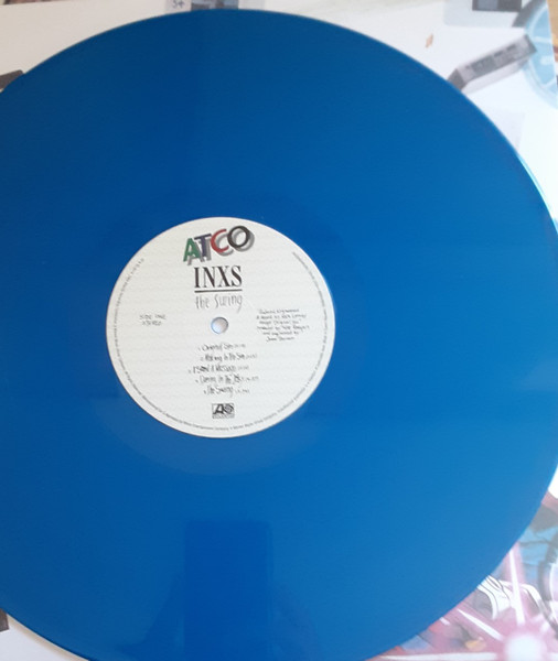 INXS - The Swing LP BLUE | ATCO Records (RCV1 90160) - 3