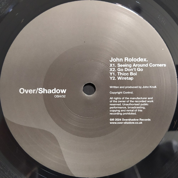 John Rolodex - Seeing Around Corners | Over/Shadow (OSH/32) - 3 John Rolodex - Seeing Around Corners | Over/Shadow (OSH/32) - 3