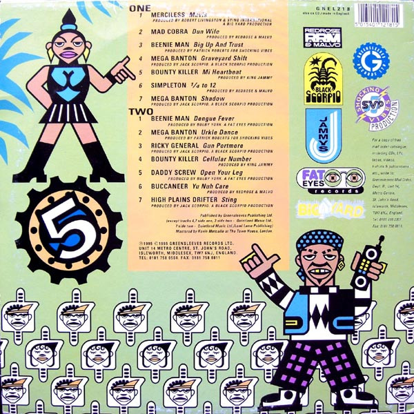 Various - Ragga Ragga Ragga! 5 | Greensleeves Records (GREL 218) - 2 Various - Ragga Ragga Ragga! 5 | Greensleeves Records (GREL 218) - 2