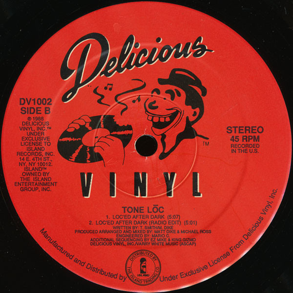 Tone Loc - Wild Thing | Delicious Vinyl (DV1002) - 4