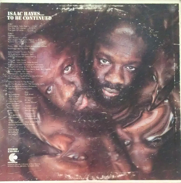 Isaac Hayes - ...To Be Continued | Enterprise (ENS-1014) - 2