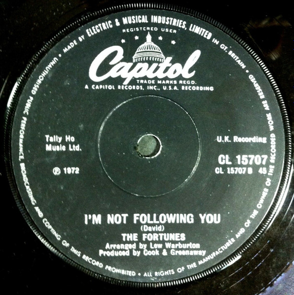 The Fortunes - Storm In A Teacup | Capitol Records (CL 15707) - 2