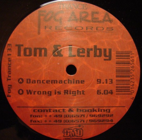 Tom & Lerby - Dancemachine / Wrong Is Right | Fog Area Trance (FogTrance 133)